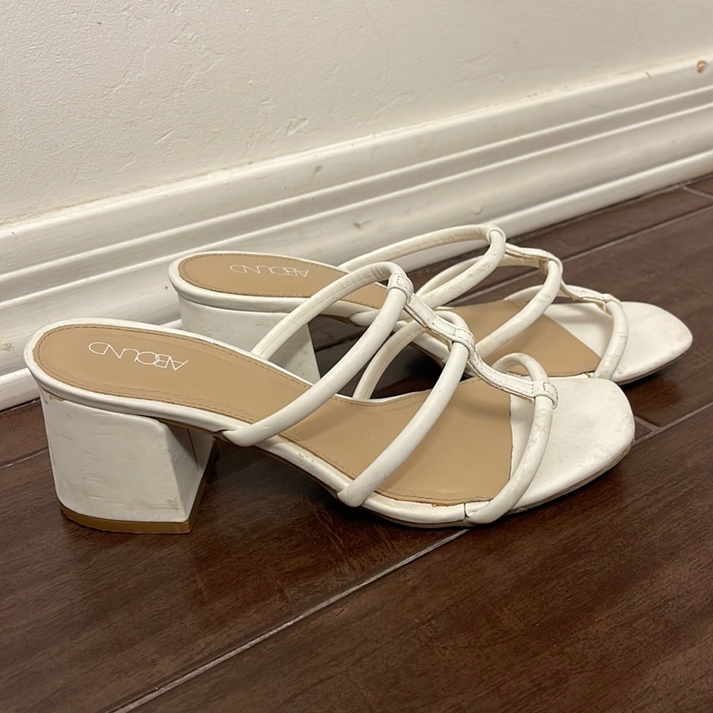 ABOUND WHITE SANDALS